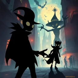 Whose Shadow Is It Anyway? - Text-based game