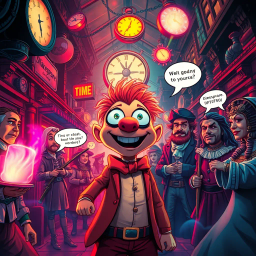 ChronoClash: Whose Time Is It Anyway? - Text-based game