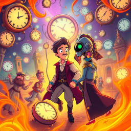 ChronoClash: Whose Time Is It Anyway? - Text-based game