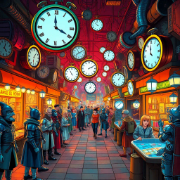 Chrono-Chaos: Whose Time Is It Anyway? - Text-based game