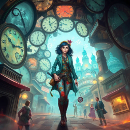 Chrono-Chaos: Whose Time Is It Anyway? - Text-based game