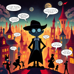 Whose Shadow Is It Anyway? - Text-based game