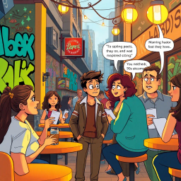Code Switch Chronicles: Whose Hello Is It Anyway? - Text-based game