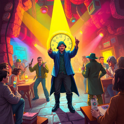 ChronoClash: Whose Time Is It Anyway? - Text-based game