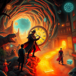 ChronoClash: Whose Time is it Anyway? - Text-based game