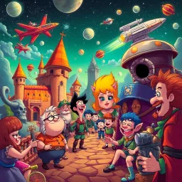Whose Adventure Is It Anyway? - Text-based game