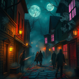 Whose Squad? A Paranormal Feud - Text-based game
