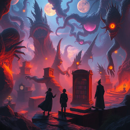 Nightmare Chronicles: Whose Dream is it Anyway? - Text-based game
