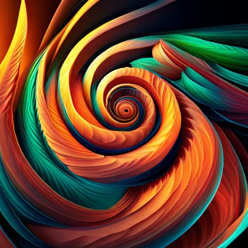 Spinning Glyphs
