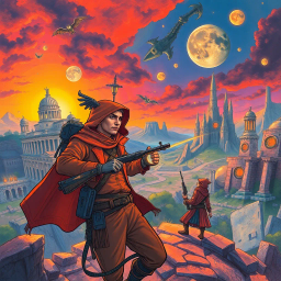 Chrono-Crusaders: The Time Bandit Showdown - Text-based game