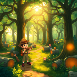 Whose Logs Are These, Anyway? - Text-based game