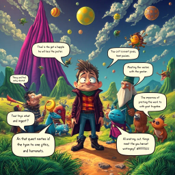 Whose Adventure Is It Anyway? - Text-based game