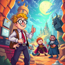 Whose Adventure Is It Anyway? - Text-based game