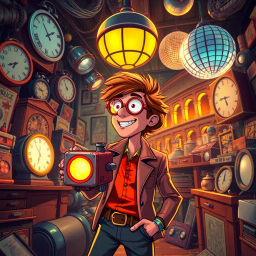 Chrono-Capers: Whose Time Is It Anyway? - Text-based game