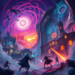 ChronoClash: Whose Time is it Anyway? - Text-based game