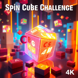 The Spin Cube Challenge - Text-based game