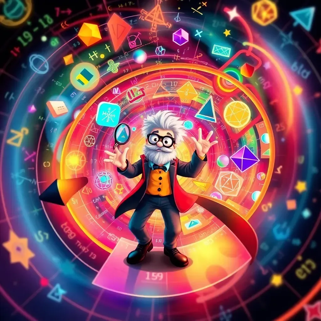 Spinning Math Quest