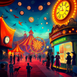 ChronoCarnival: Whose Time Is It Anyway? - Text-based game