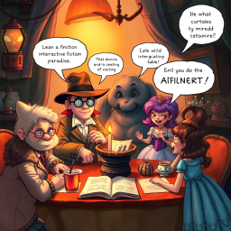 Whose Adventure Is It Anyway? - Text-based game
