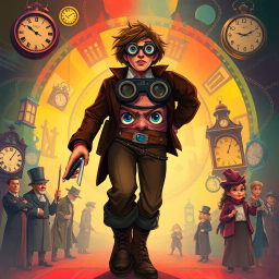 Chrono-Caper: Whose Time Is It Anyway? - Text-based game