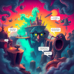 Whose Nightmare Is It Anyway? - Text-based game