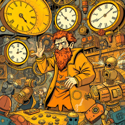 Chrono-Capers: Whose Time Is It Anyway? - Text-based game