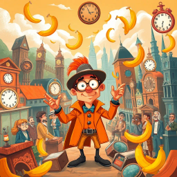 Chrono-Capers: Whose Time Is It Anyway? - Text-based game