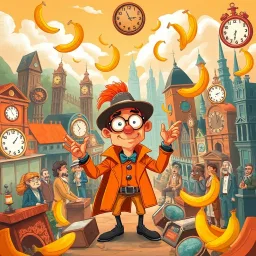 Chrono-Capers: Whose Time Is It Anyway? - Text-based game