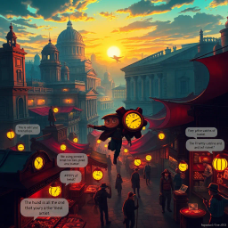 Chrono-Caper: Whose Time Is It Anyway? - Text-based game