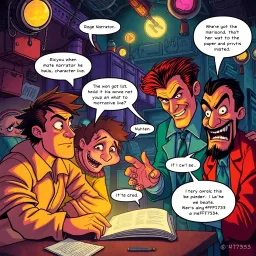 Whose Story Is It Anyway? - Text-based game