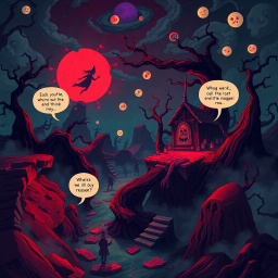 Nightmare Chronicles: Whose Nightmare is it, Anyway? - Text-based game