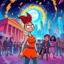 Chrono-Caper: Whose Time Is It Anyway? - Text-based game