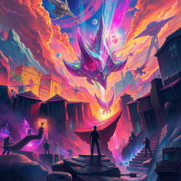 Spectrum Wars: Which Dimension Is It Anyway? - Text-based game