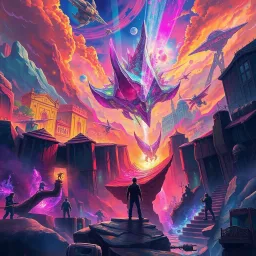 Spectrum Wars: Which Dimension Is It Anyway? - Text-based game