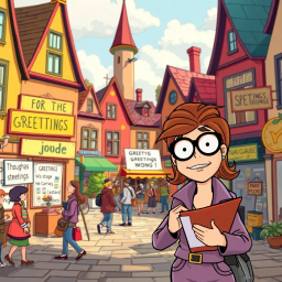 Whose Hellos Are These, Anyway? - Text-based game