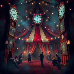 ChronoClowns: Whose Time is it Anyway? - Text-based game