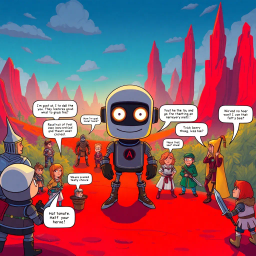 MetaQuest: Whose Adventure Is It Anyway? - Text-based game