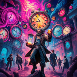 Chronochaos: Whose Time Is It Anyway? - Text-based game
