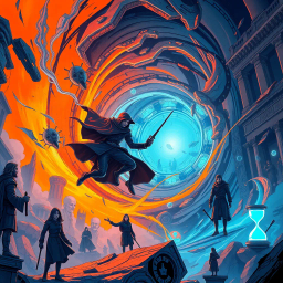 ChronoClash: Whose Time Is It Anyway? - Text-based game